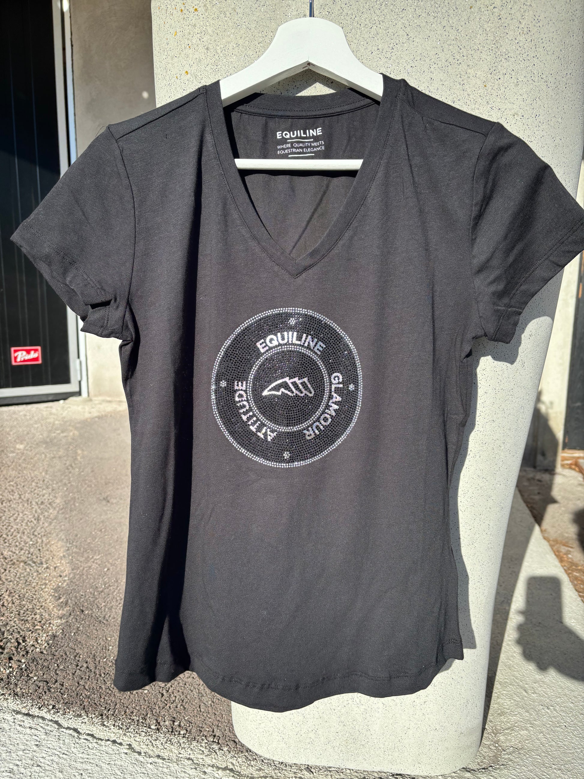 Gaetag T-shirt, Equiline svart