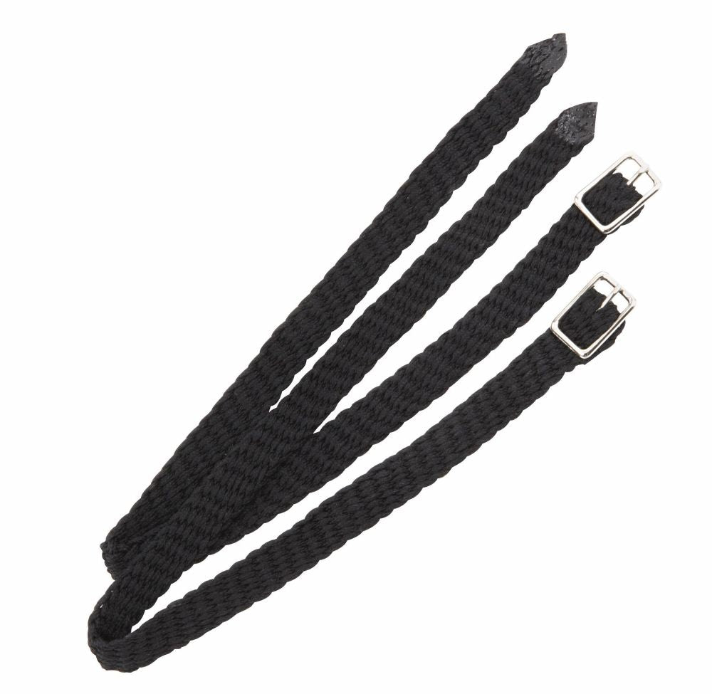 Flätade sporremmar i nylon, Shires