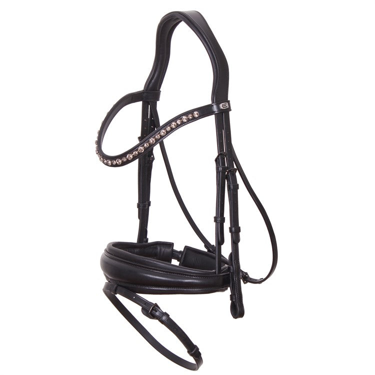 Helix dressyrträns grå kristall-pannband