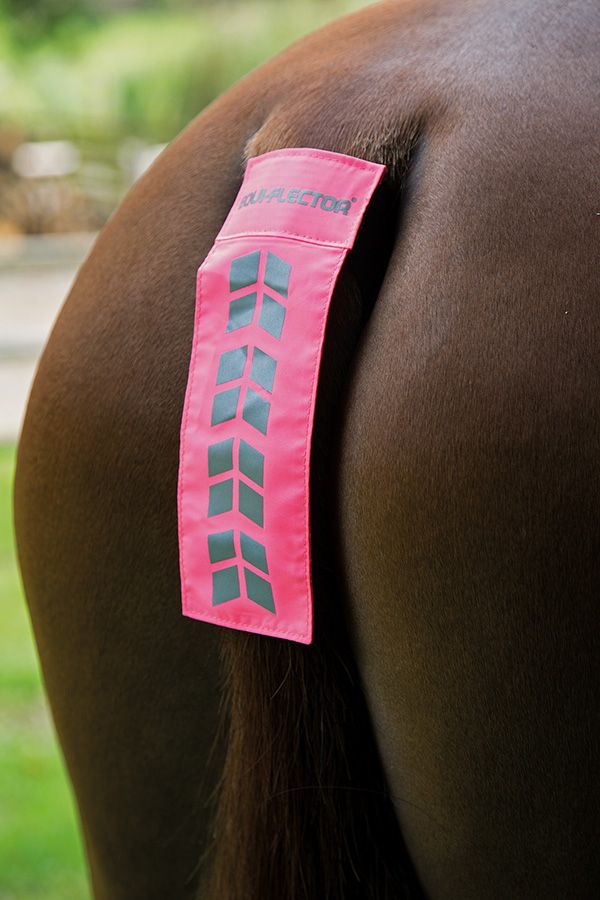 EQUI-FLECTOR® Svansreflex, Rosa