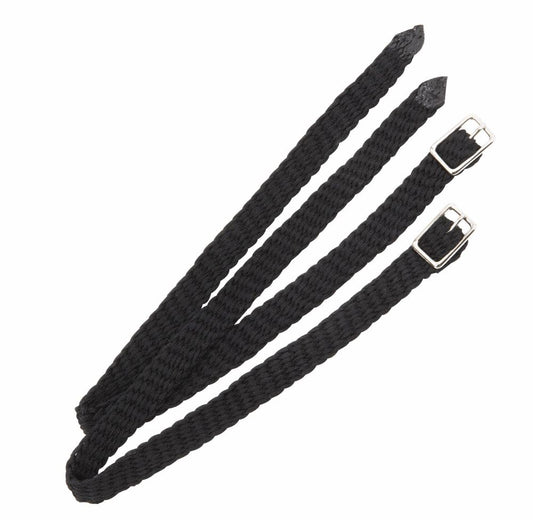 Flätade sporremmar i nylon, Shires